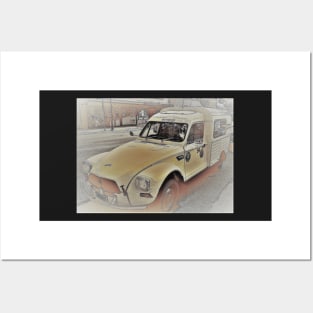 Citroen Acadiane Van Posters and Art